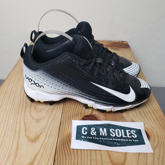 Nike Other - Nike Fastflex BSBL Vapor Youth Cleats Black White